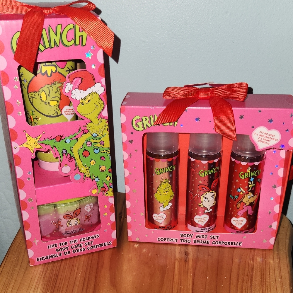 NWT GRINCH GIFT SETS